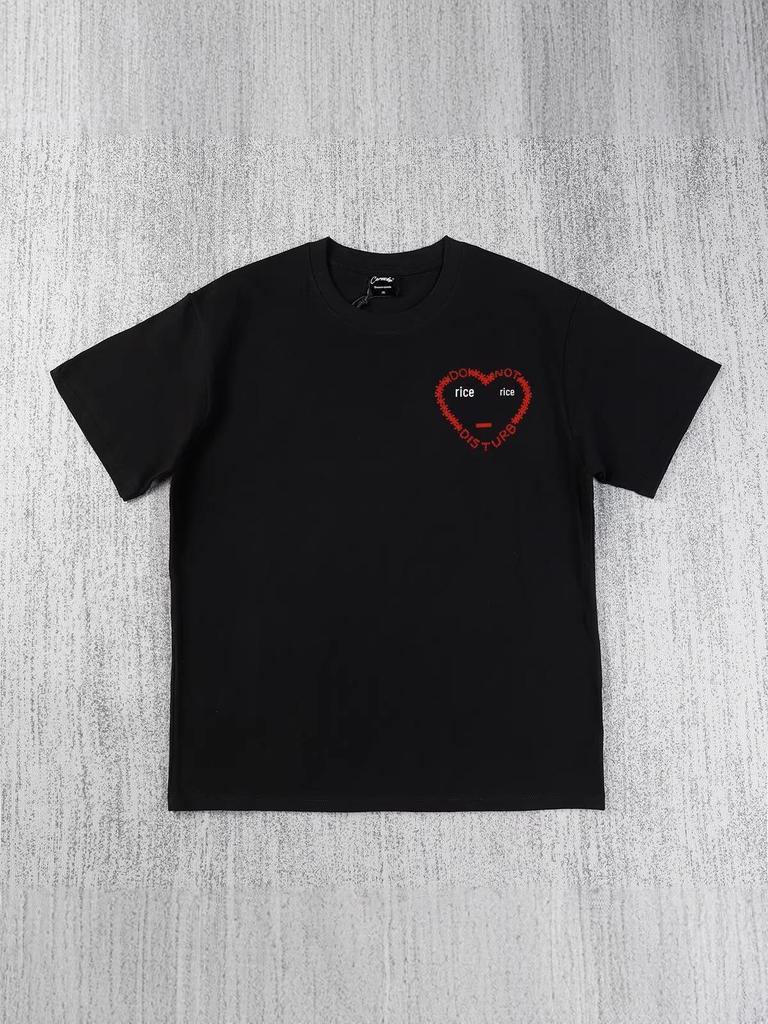 2025 Heart Print Sports Set: Fleece Hoodie & Sweatpants - Trendy Winter Hip Hop Style