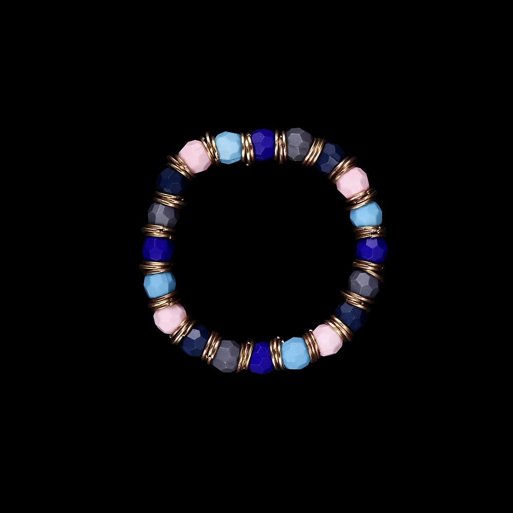 Cuff Elastic Multi-layer Charm Boho Beaded Bracelet Bangle