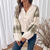 YYFS Women's Fashion Casual Spring Autumn Plaid Print Long Sleeve Hooded Blouses & Shirts