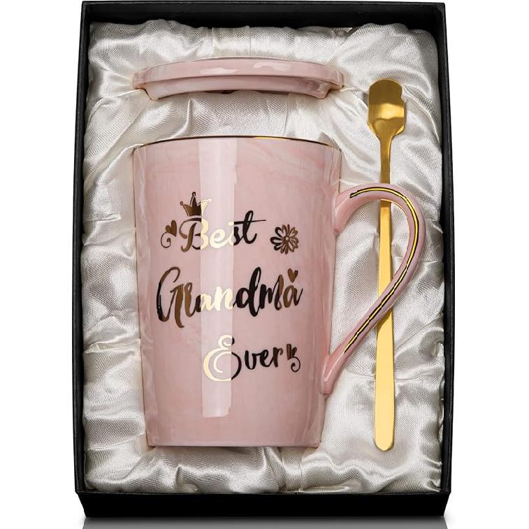 Aunt Gifts from Niece, Nephew - Best Aunt Ever Gift Mug - Happy Christmas Birthday Mothers Day Gifts for Auntie - Marble Ceramic Auntie Coffee Mug