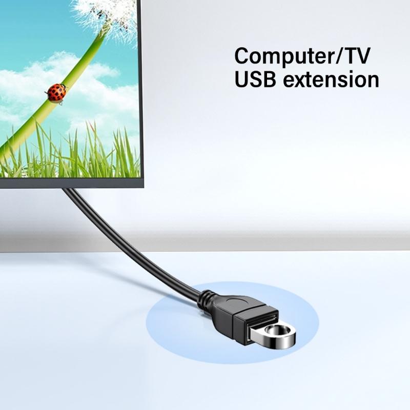 USB 3.0 Extension Cable USB Cable High Speed 3.0 USB Extender Cord Male To Female Data Transfer 5Gbps for Mouse