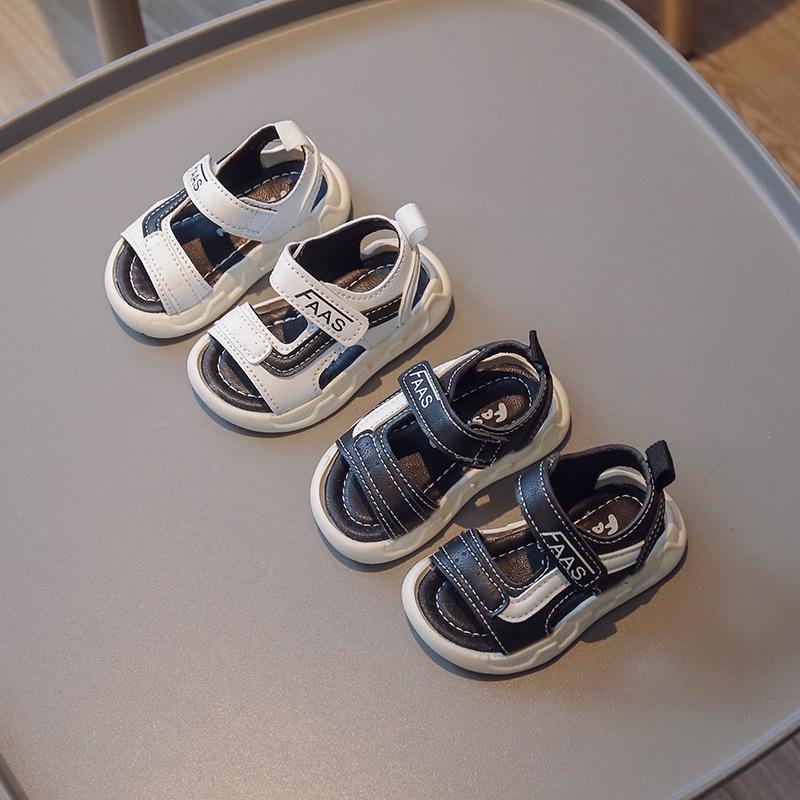 Soft Soled Girls' Baby Shoes Summer New Kids Sandals Anti Slip Boy Shoe Simple Child Beach Shoes Lightweight Baby Walking Shoe