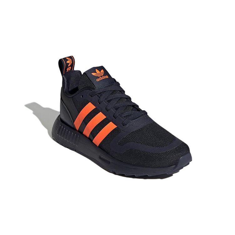 Adidas Originals Multix Durable Breathable Low-Top Running Shoes Kids Sneakers Blue Orange GW3005