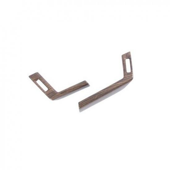 Wood Grain 2PCS Front Side Air Outlet Vent Cover Trim For Nissan Rogue -2024