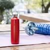 [Red Dot Design Award 2025 Winner] Le Creuset Water Bottle, 500ml, Cherry Red, Stainless Steel, Vacuum Insulated, Keeps Drinks Hot or Cold, Wide
