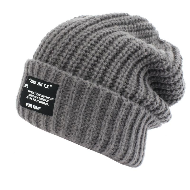 

Зимняя вязаная шапка мужская и женская уличная мода универсальная холодная шапка солнцезащитные очки утолщенная шерстяная шапка персонализированная мода теплая шапка