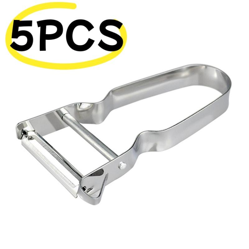 1/5Pcs Kitchen Vegetable Fruit Potato Slicer Carrot Peeler Stainless Steel Peeler Multiple-Function Kitchen Accessories
