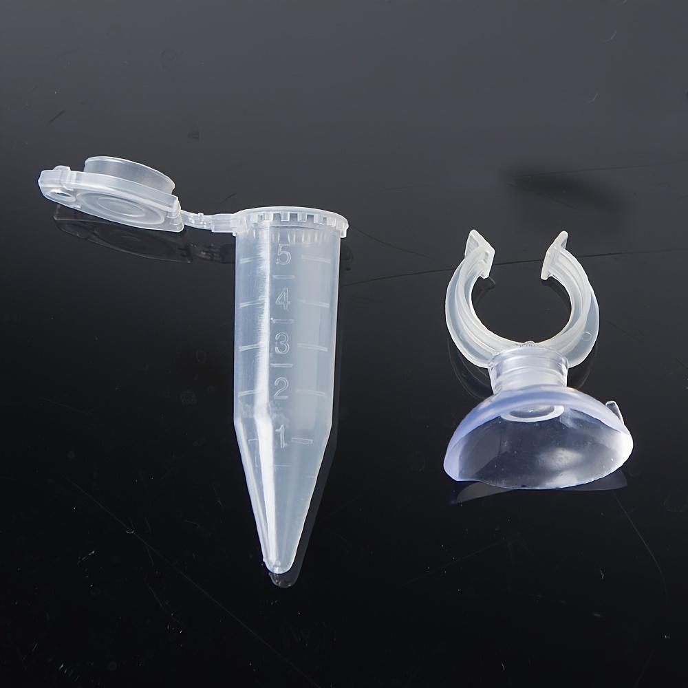 Easy-Attach Suction Cup Aquarium Feeder for Small Fish Shrimp Durable PVC Worm-Friendly Design
