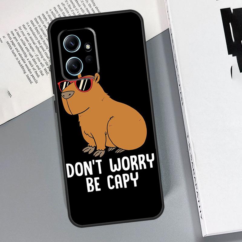 

Cartoon Capybara Case For Xiaomi Redmi Note 14 Pro 9 10 11 12 13 Pro Cover For Redmi 15 13C 12C 10C 14C 15C Redmi 15C 5G