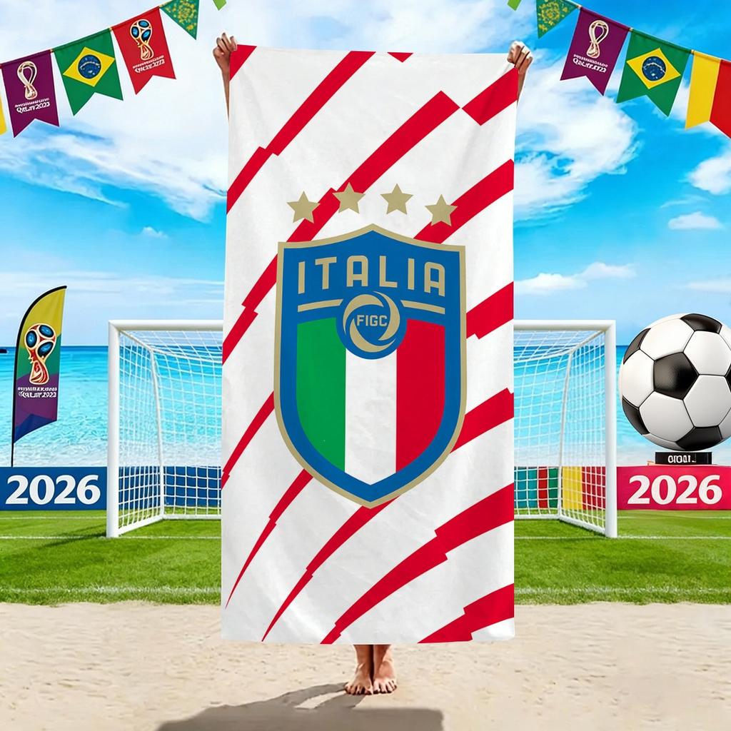 World Cup Beach Towels, Us-Canada-Mexico Football Team Microfiber Quick-Drying Absorbent Bath Towels, Sports Towels