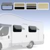 RV Window L800 H500mm with Screen Sunshade Double Layer Acrylic Glass Anti UV Push Out Window for 28