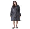 Room Room Long Blanket [growncharm] Wear, Women's Dress, Pajamas, Fluffy, Wear, Cardigan, [MOKO05] (Gray)