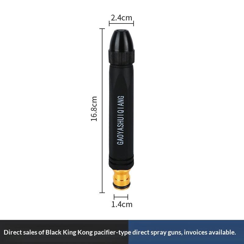 Car Wash Gun High Pressure Water Gun Household Heavy Duty Portable Direct Spray Nozzle for Garden Cleaning Watering Pipe