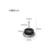 Furniture Slider, 10 Pieces, Furniture Pad, Round, Easy To Move, Chair Leg Cover, Round Furniture Moving Pad, Chair Foot Cover, with Nails,