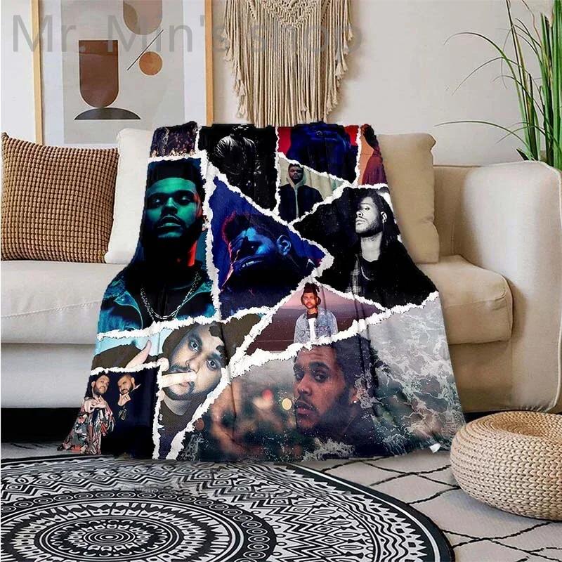 The Weeknd - Manta for the Singer The Weeknd Print Blanket Home travel blanket throw blanket thin blanket Warm blanket