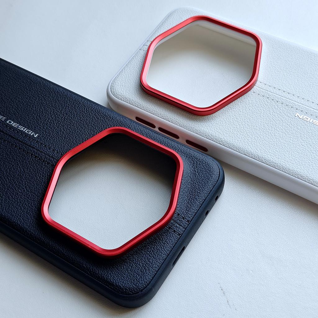 Case For Honor Magic 7 RSR Porsche Design Hard Case Anti Drop PU Leather Protection Rear Cover Honor Magic 7 Pro Phone Shell