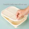 Xitianlong 650ml Degradable Double-Compartment Takeaway Boxes