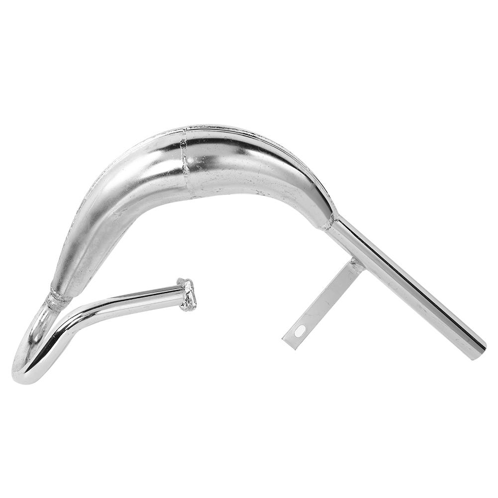 Stainless Steel Muffler Exhaust Pipe A essory for 50 60 80 Two-stroke Engine(black )