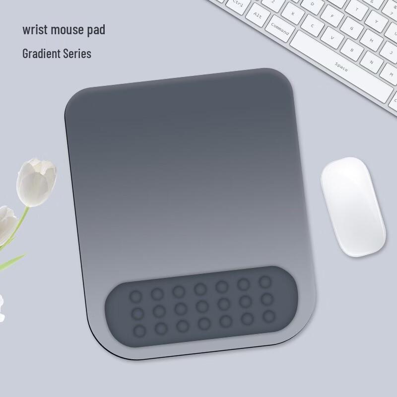 FUMAIDE Ergonomic Gradient Mouse Pad with Wrist Rest