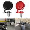 SZYUMO 22mm Universal Motorcycle Bar Mini Mirror Set for Easy Round Shape Mirrors, Scooters, Installation, (Black)