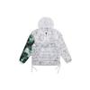 X Stussy Jachetă Pulover Izolată Alb/Verde Canion Bărbați Îmbrăcăminte Exterioară DC1084-101