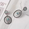 New Retro Earrings Bohemian National Style Turquoise Earrings Earrings