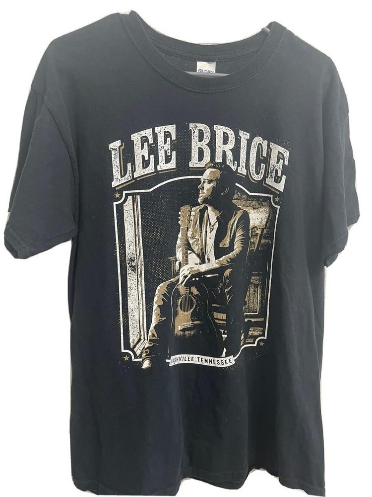 Vintage Lee Brice On Tour 2018 Gift For Fans Black S to 5XL Shirt SN405 Unisex T-Shirt L