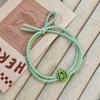 8pcs Women Hair Rope Bracelet Dual Use Small Rubber Band Headband Ponytail Headband Japanese Style Fresh Fruit Headband