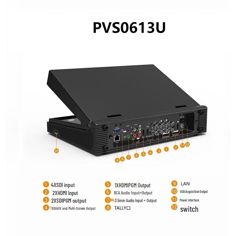 AVMATRIX PVS0613U 6-Channel Live Production Switcher