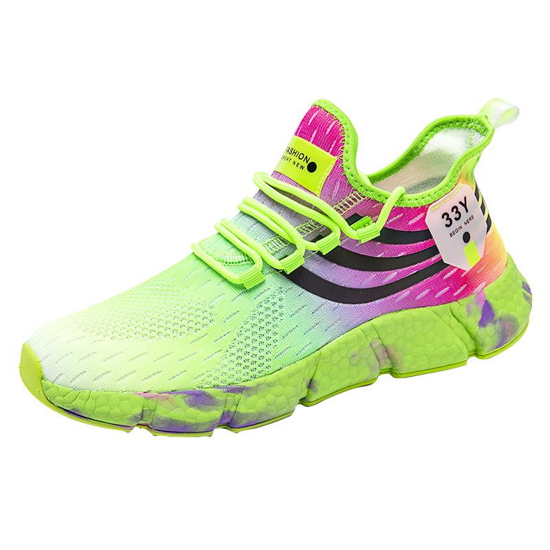 High-quality, breathable and fashionable men's casual sports shoes, gym light loafers, new spring and summer pure running shoes