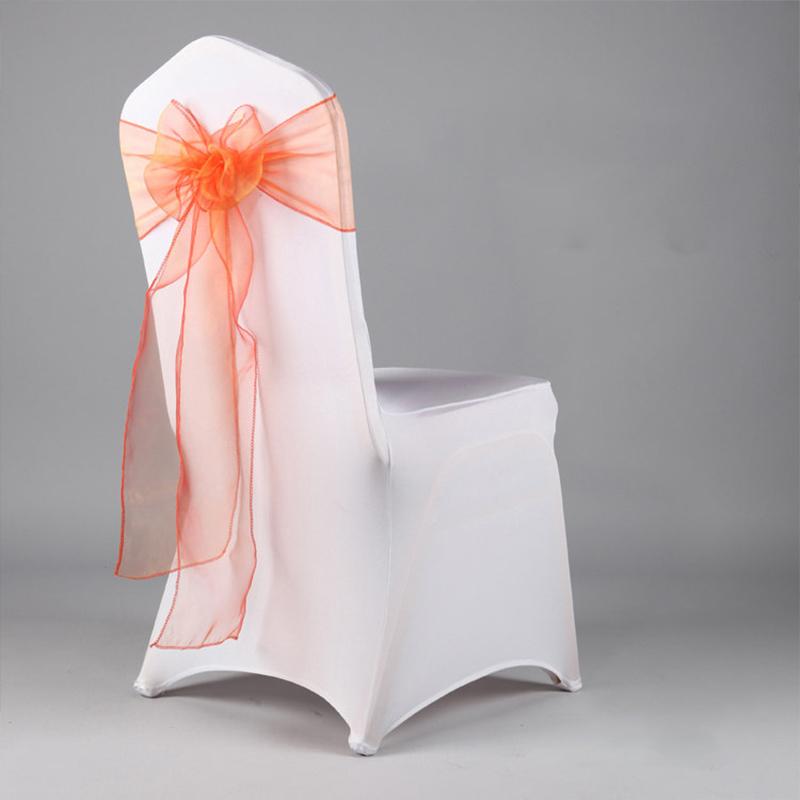 1 Pcs Lace Chair Sashes Elegant Premium Quality Chair Ribbons Bows Chairs Tie Back Chairs Decoration For Wedding Banquet Party