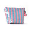 Glossy Striped Cosmetic Organizer Portable Fringed Travel Toiletry Bag Makeup Bag Pvc Waterproof Cosmetic Bag Makeup Brush Bag