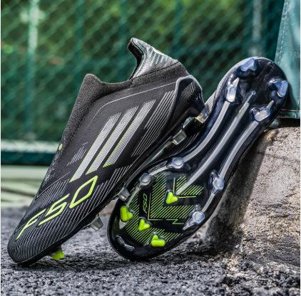 Zweifarbige Sportschuh-Trainingsschuhe, Fußballschuhe, Stollen, Low-Top für Männer und Frauen, Jugend