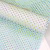 Tessuto a Rete Strass Cristallo Bling Lucido Elastico Scintillante Rete Traforata 1*5M Tessuto Fai da Te Abiti Borsa Creazione Decorazioni per Feste