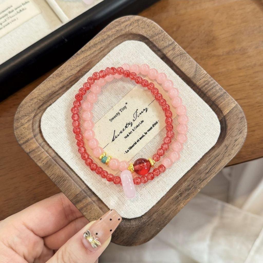 Retro Chinese Bamboo Beaded Bracelet - High-End Bestie Gift