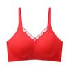 Summer Ice Skin Seamless Latex Breathable Hole Underwear Women Comfortable Seamless Soft Support% Latex Jelly Bra Women