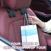 SEAMETAL 2 In 1 Car Headrest Hook With Phone Holder Seat Back Hanger