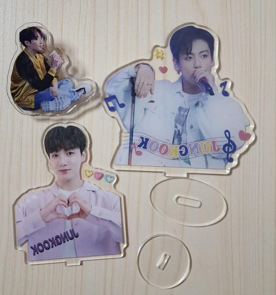 [USED] BTS Jungkook acrylic stand set of 3