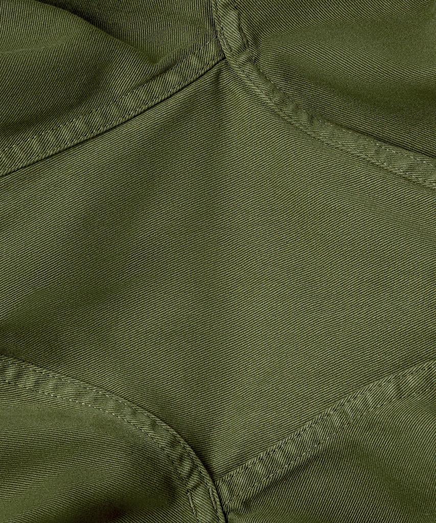 Geulamichi Loose Tapered Ridge Pants Olive