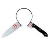 Halloween Decoration Fake Bloody Axe Saws Knife Headband Prank Prop Halloween Party Decor 2025 Masquerade Cosplay Accessories