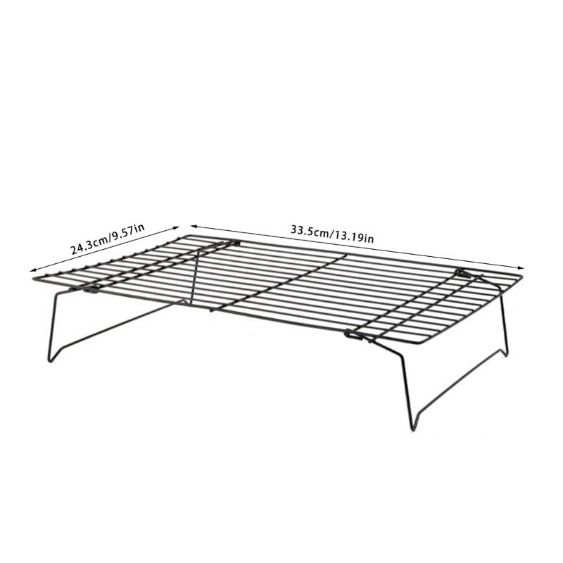 Durable Iron Baking Rack For Treats Bread And Snacks Providing 5 Level Space Saving Structure And Smooth Coating