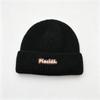 Knitted hat women's autumn and winter letter wool hat outdoor warm versatile pullover ear protector cold hat men's tide