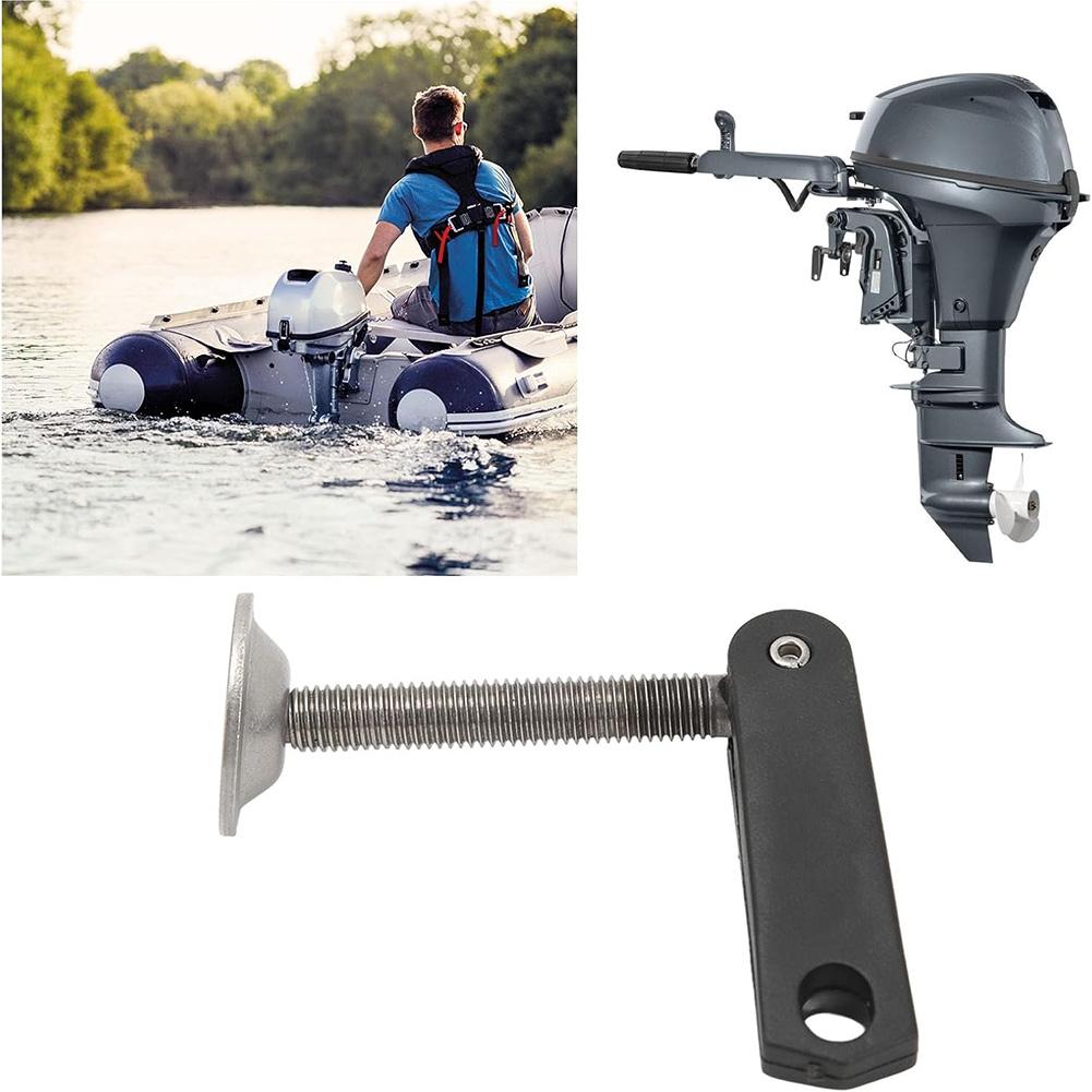 Outboard Motor Transom Clamp Handle Clamp Screw Set 6E0-43118-01-00, 6E0-43118-00 For Outboard 2-Stroke 4-15HP