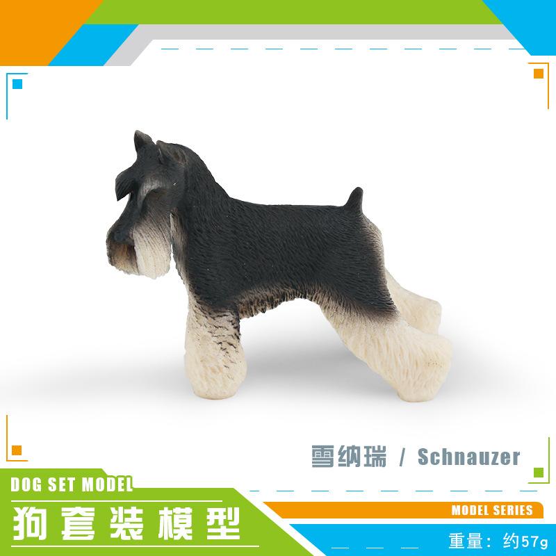 Simulated Pet Dog Dog Model Labrador Shiba Inu Tibetan Mastiff Samoyed Children'S Cognitive Static Ornament