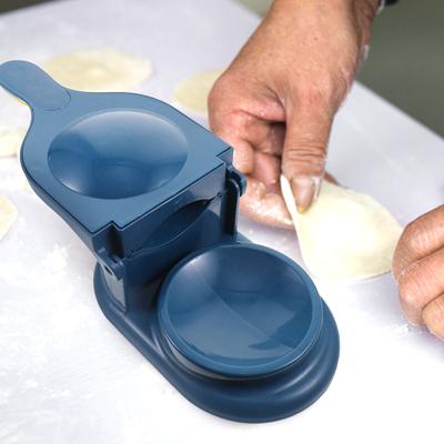 Dumpling Wrapper Presser with Ergonomic Handle Portable Dough Pressing Tool for Home and Restaurant Use Reusable Dumpling Skin