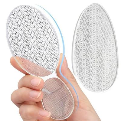 Neuer Glasfußschrubber Doppelseitige Peeling-Fersenfeile Harter Hornhautentferner Peeling-Fußfeilenwerkzeug Pediküre-Pflege