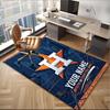 Custom Name Rug Houston basketball Graffiti Art Area Rug Suitable for Indoor,Carpets for Homes, Offices,Living Rooms,Home Decor,Christmas Gift