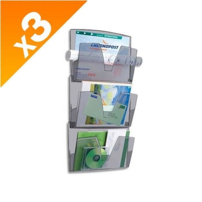 CEP Lot de 3 corbeilles murales 1001700261