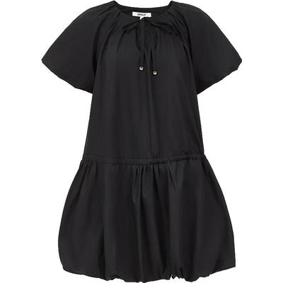 2025 Summer Sweet Puff Sleeve Blossom Mini Dress
