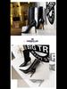 Women's European & American Style Stiletto High Heel Pointed Sexy Nightclub Slim Ankle Boots